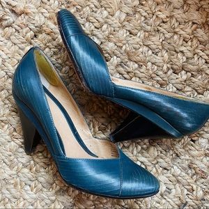 Frye Gloria Cone Heel Pumps